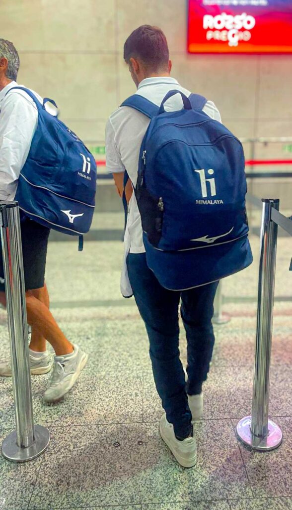 Mister Himalaya Sport Fun Club in aeroporto diretta al torneo di Nyíradony